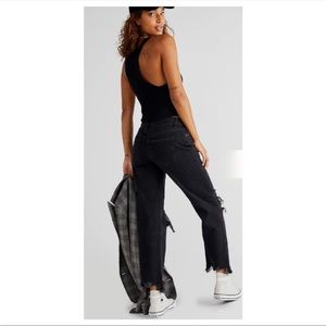 Maggie mid rise straight leg